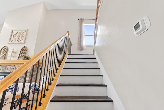 115 Westwoods Dr, Georgetown, KY 40324 - stairway with baseboards