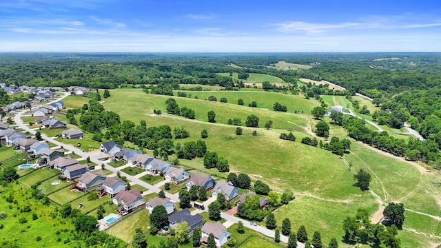 115 Westwoods Dr, Georgetown, KY 40324 - aerial view of property and surrounding area with nearby suburban area