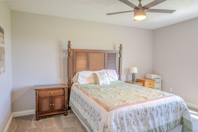 196 Herndon Ln, Berea, KY 40403 - bedroom with carpet flooring and ceiling fan
