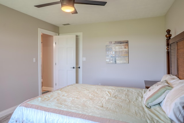 196 Herndon Ln, Berea, KY 40403 - bedroom featuring baseboards and ceiling fan