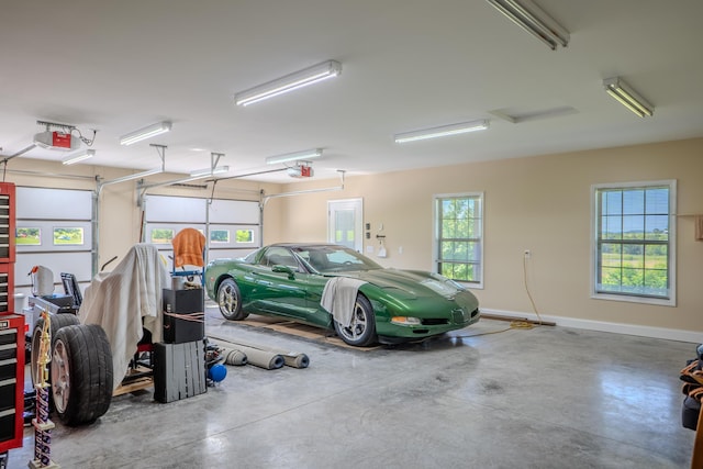 196 Herndon Ln, Berea, KY 40403 - garage featuring a garage door opener