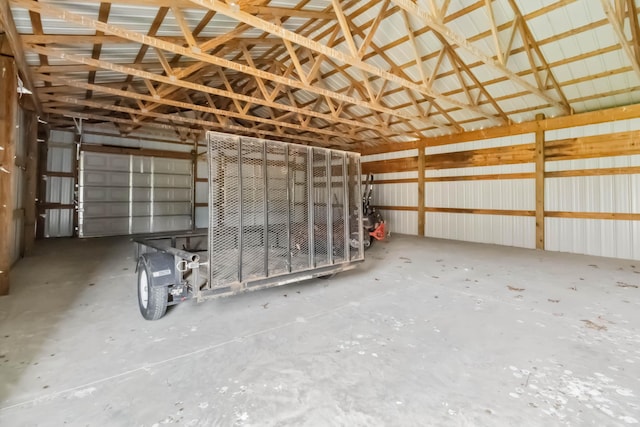 274 Singleton Waynesburg Rd, Eubank, KY 42567 - garage with metal wall