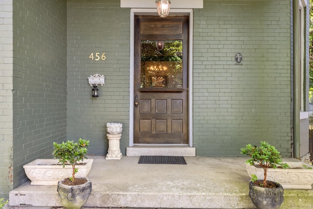 456 N Limestone St, Lexington, KY 40508 - view of exterior entry featuring brick siding