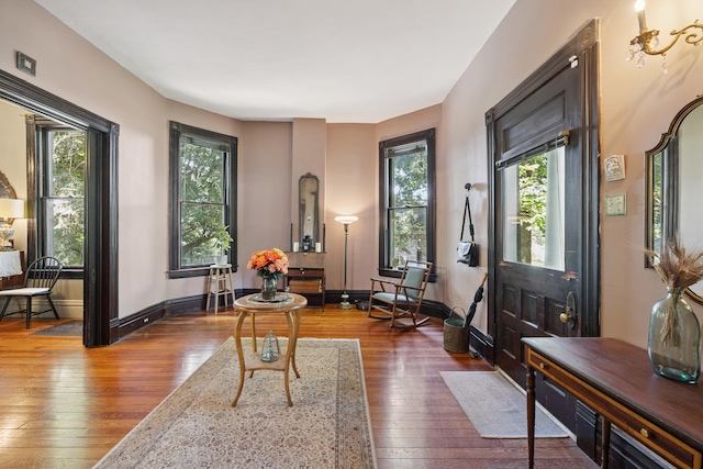 456 N Limestone St, Lexington, KY 40508 - entrance foyer featuring hardwood / wood-style floors