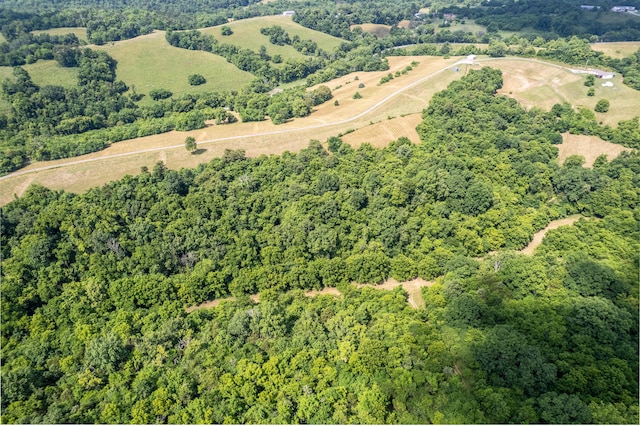 494 Janice Ln, Owingsville, KY 40360 - aerial view of property and surrounding area with a heavily wooded area
