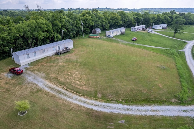 494 Janice Ln, Owingsville, KY 40360 - drone / aerial view of a heavily wooded area