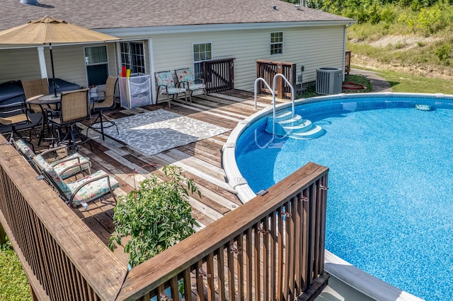 494 Janice Ln, Owingsville, KY 40360 - outdoor pool with a deck