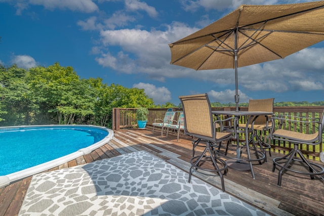 494 Janice Ln, Owingsville, KY 40360 - swimming pool featuring a deck