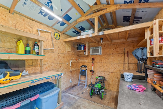 411 E Washington St, Franklin, KY 42134 - storage area featuring a wall unit AC