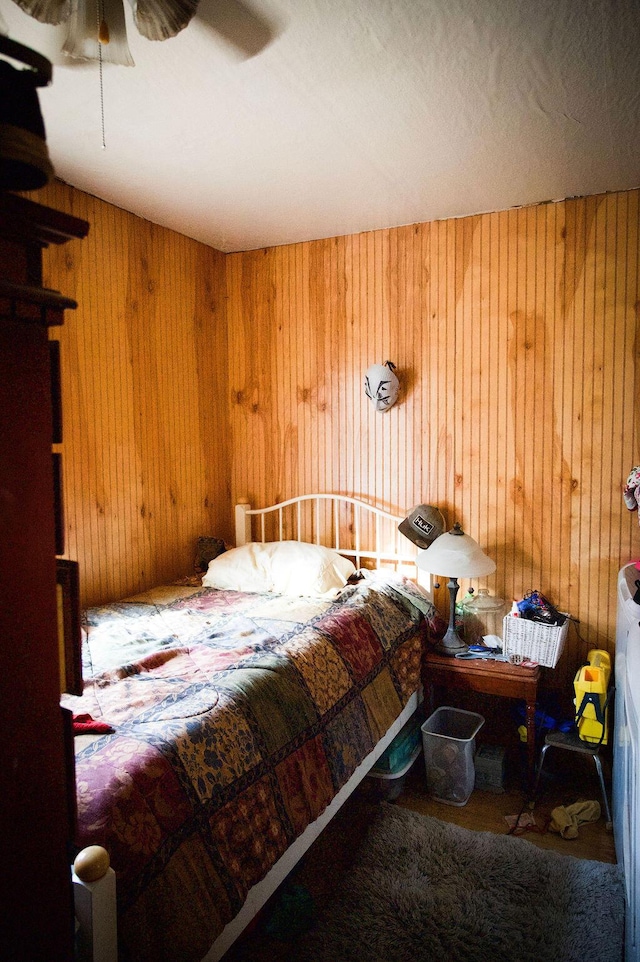 410 Oak St, Georgetown, KY 40324 - bedroom featuring wooden walls