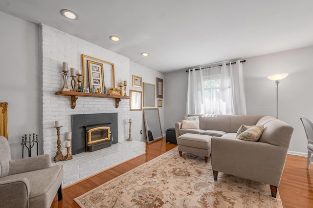 2864 Ark Royal Way, Lexington, KY 40503 - living area with recessed lighting and wood finished floors