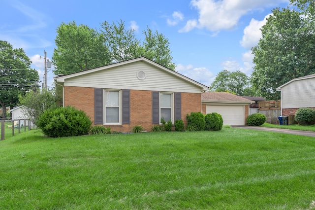 2864 Ark Royal Way, Lexington, KY 40503 - ranch-style house with brick siding, a garage, and driveway