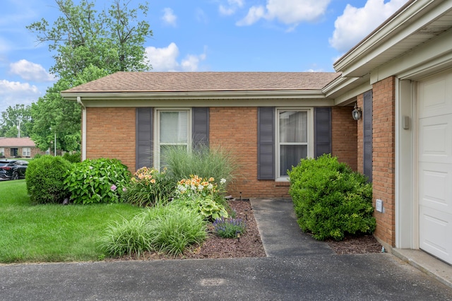 2864 Ark Royal Way, Lexington, KY 40503 - entrance to property with brick siding and a shingled roof