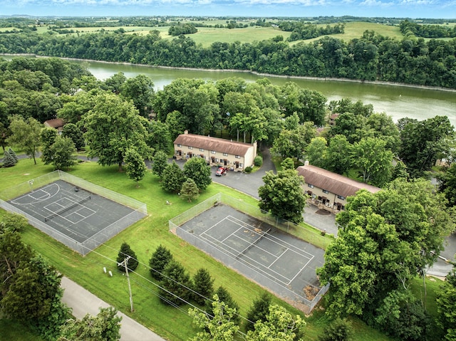 1011 Hancock Cir Unit 9-10, Harrodsburg, KY 40330 - aerial view of a nearby body of water