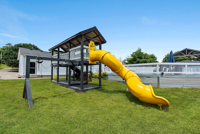 997 Copper Creek Rd, Berea, KY 40403 - communal playground featuring a lawn