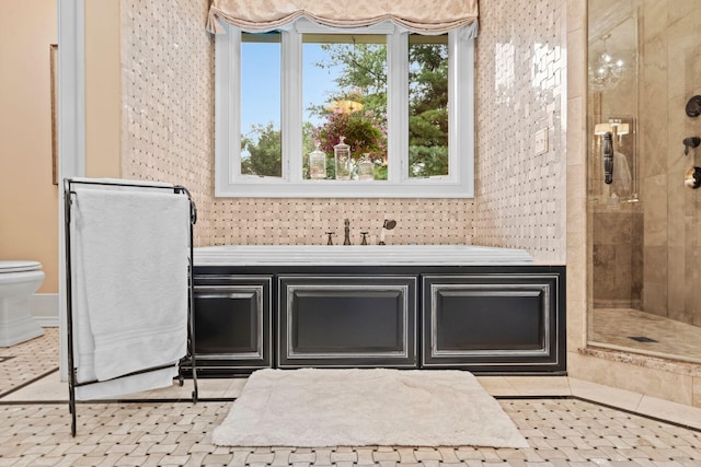 30 Woodburn St, Frankfort, KY 40601 - bathroom with toilet and tiled shower