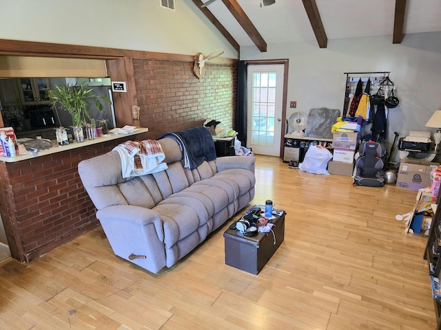 417 Creekview Dr, Paris, KY 40361 - living area featuring wood finished floors