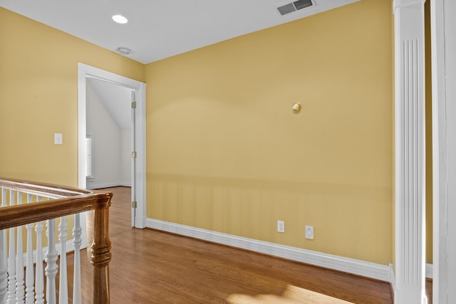 117 Richland Dr, Richmond, KY 40475 - corridor featuring wood finished floors and vaulted ceiling
