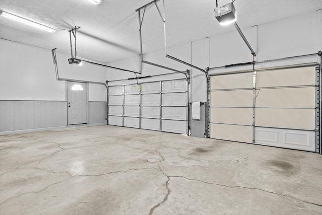 117 Richland Dr, Richmond, KY 40475 - garage with a garage door opener and wainscoting