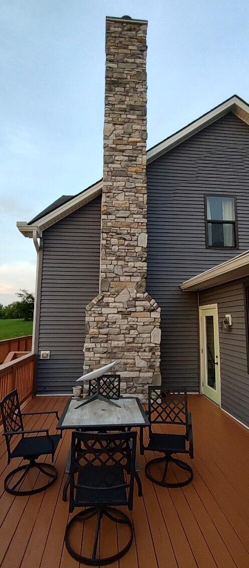 5134 Peaks Mill Rd, Frankfort, KY 40601 - view of deck