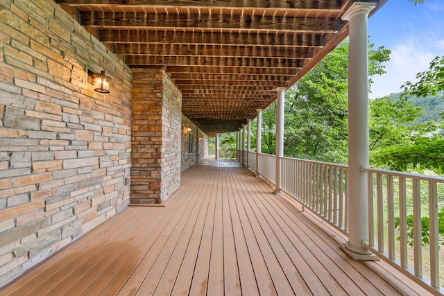 11238 Campton Rd, Stanton, KY 40380 - view of deck