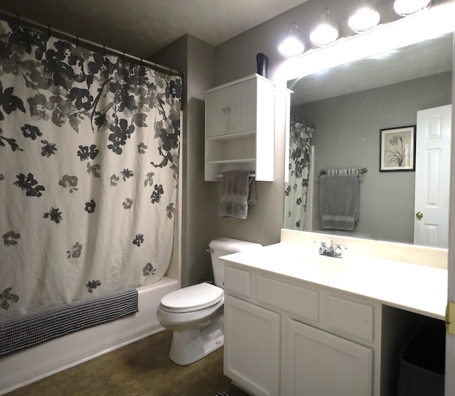 3645 Squire Woods Way, Lexington, KY 40515 - bathroom featuring vanity and shower / bath combo with shower curtain