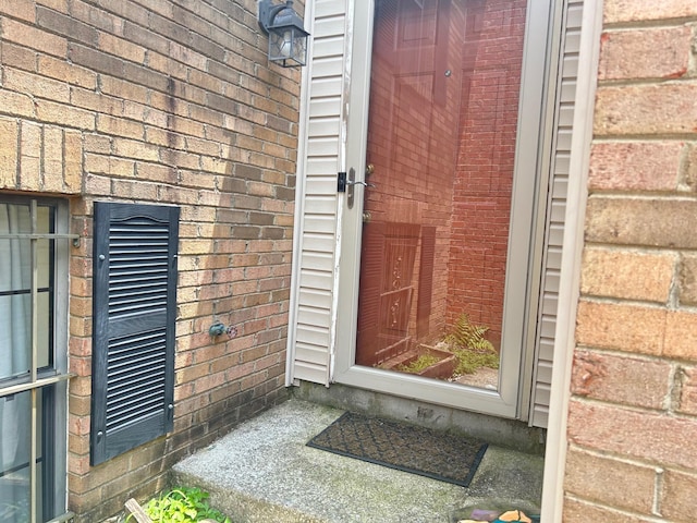 3645 Squire Woods Way, Lexington, KY 40515 - doorway to property featuring brick siding