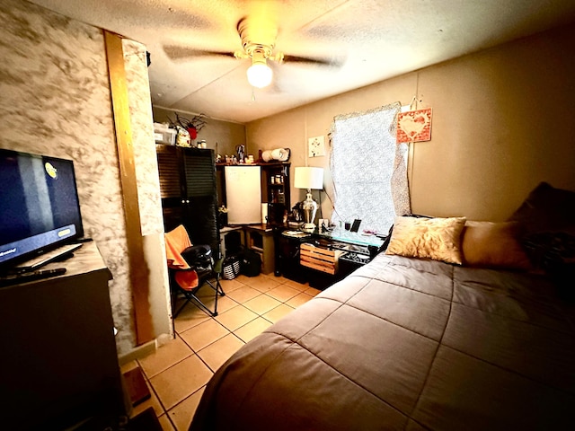 697 Ky 3439, Barbourville, KY 40906 - bedroom featuring tile patterned flooring and ceiling fan