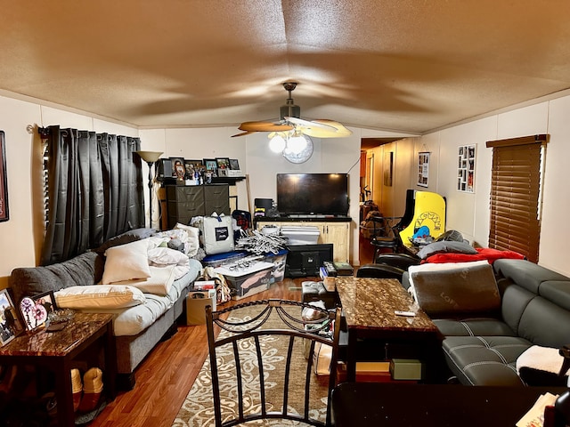 697 Ky 3439, Barbourville, KY 40906 - living room featuring wood finished floors and ceiling fan