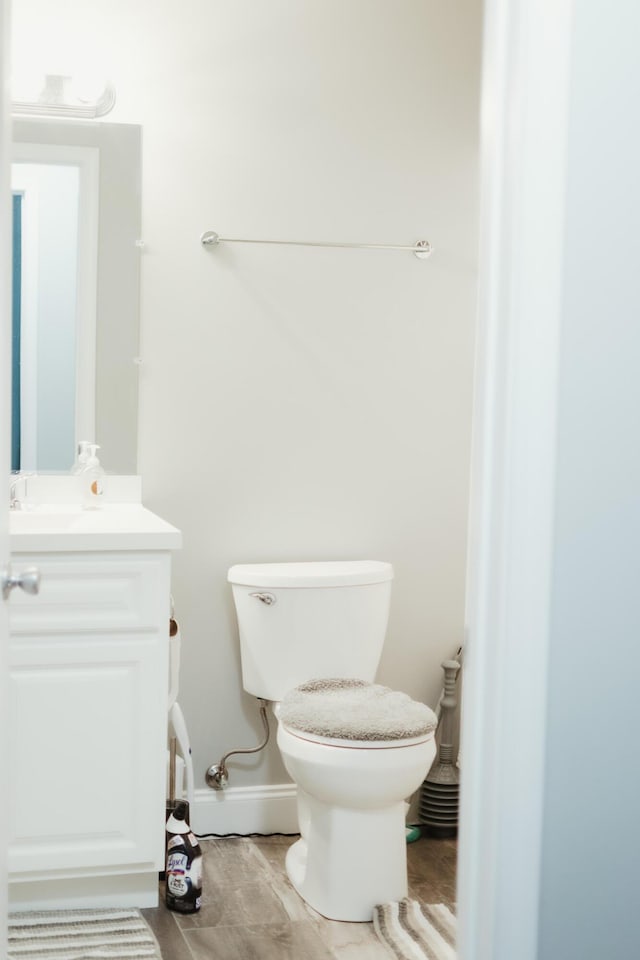 585 Cotton Rd, Corbin, KY 40701 - half bathroom with vanity and toilet