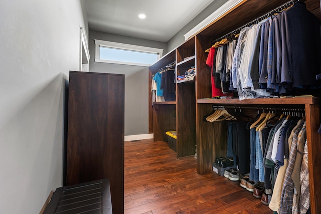 60 Pilots Dream Dr, Dry Ridge, KY 41035 - spacious closet featuring wood finished floors