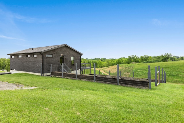 60 Pilots Dream Dr, Dry Ridge, KY 41035 - view of yard featuring a view of countryside