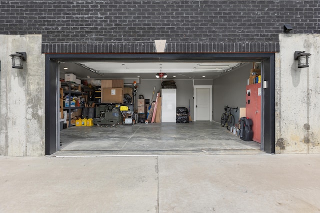 60 Pilots Dream Dr, Dry Ridge, KY 41035 - garage with a garage door opener and driveway