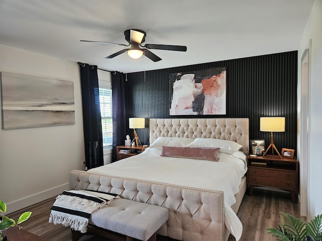 209-211 Wyldwood Way, Berea, KY 40403 - bedroom with wood finished floors and ceiling fan