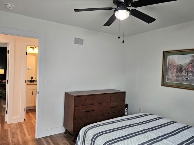 209-211 Wyldwood Way, Berea, KY 40403 - bedroom featuring wood finished floors and a ceiling fan