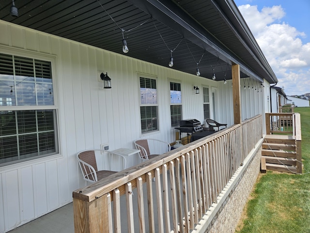 209-211 Wyldwood Way, Berea, KY 40403 - wooden terrace with a grill
