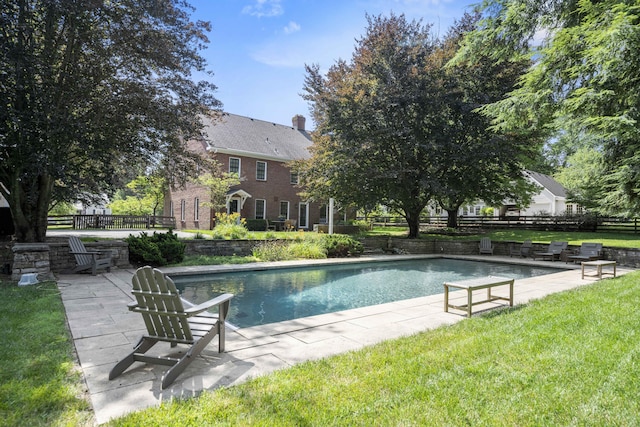 321 S Turner St, Midway, KY 40347 - view of swimming pool with a patio area