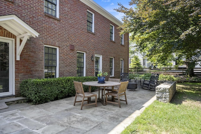 321 S Turner St, Midway, KY 40347 - view of patio / terrace with outdoor dining space