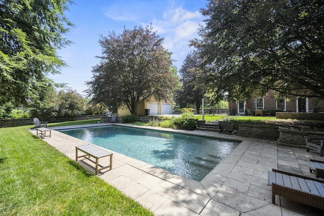 321 S Turner St, Midway, KY 40347 - outdoor pool featuring a patio