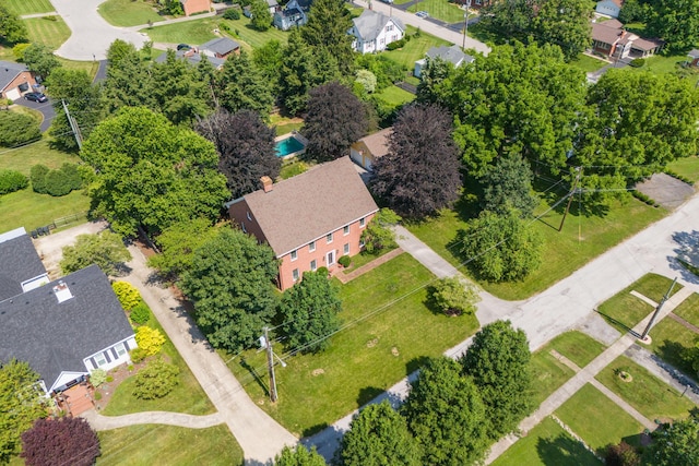 321 S Turner St, Midway, KY 40347 - drone / aerial view