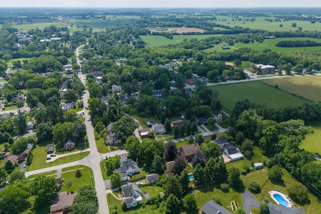 321 S Turner St, Midway, KY 40347 - aerial view of sparsely populated area