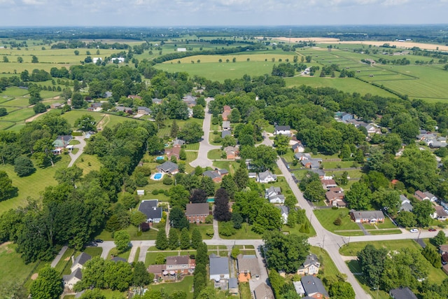 321 S Turner St, Midway, KY 40347 - aerial view of sparsely populated area featuring nearby suburban area