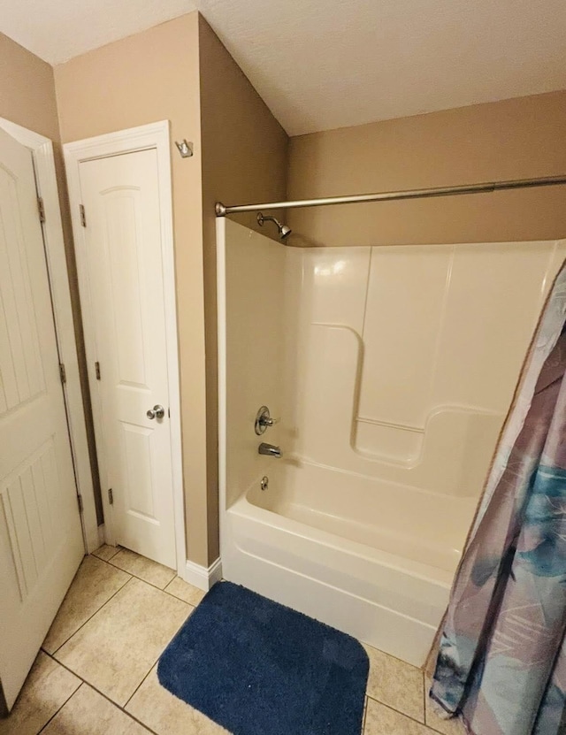 218 Foster Ln, Stanford, KY 40484 - bathroom with tile patterned floors and shower / bath combination with curtain
