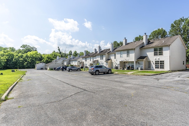 321 Houston Creek Dr, Paris, KY 40361 - view of asphalt road featuring a residential view and curbs