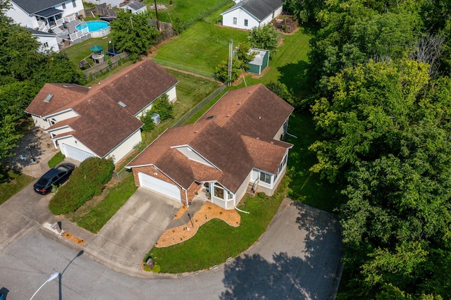 129 Plantation Dr, Lawrenceburg, KY 40342 - aerial view of property and surrounding area