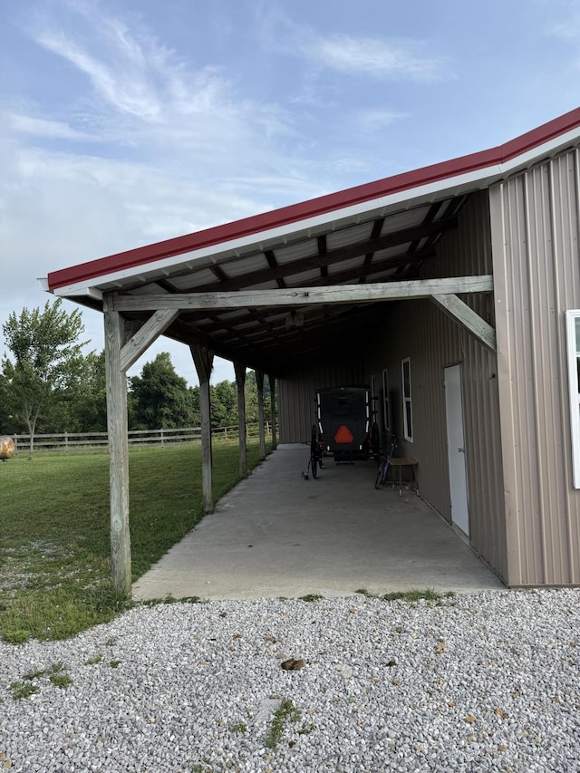 402 Allen Rd, Waynesburg, KY 40489 - view of car parking featuring gravel driveway
