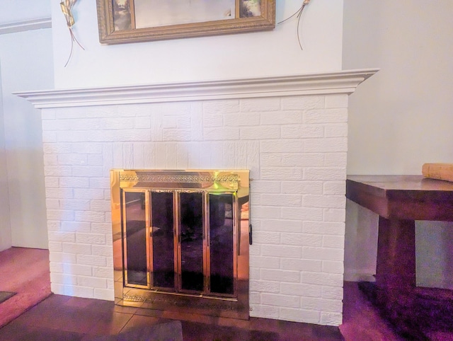 106 Greenview Dr, Lawrenceburg, KY 40342 - detailed view of a fireplace