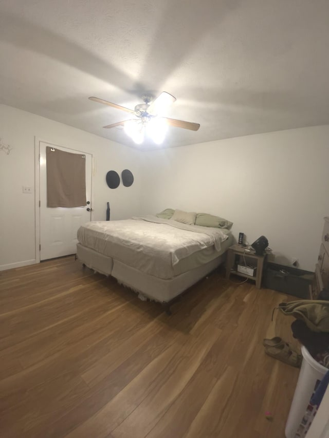 3004 Bell Ct, Richmond, KY 40475 - bedroom featuring wood finished floors and ceiling fan