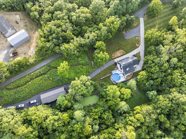 1020 Cornish Ln, Lawrenceburg, KY 40342 - aerial view of property and surrounding area