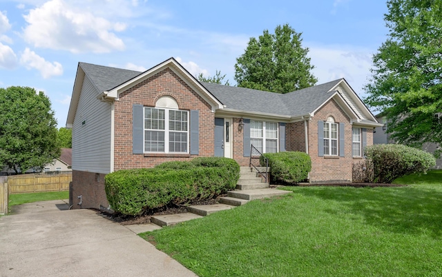 2916 Sandersville Rd, Lexington, KY 40511 - ranch-style house with brick siding and a shingled roof